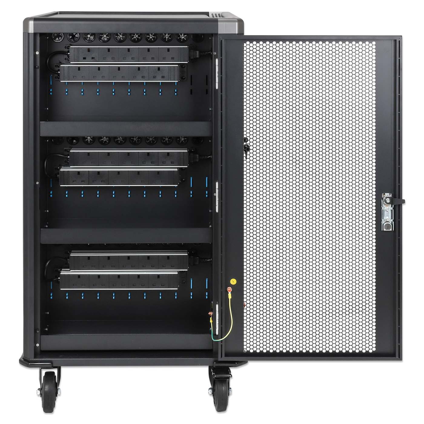 UK 30-Bay AC Charging Cart Image 11