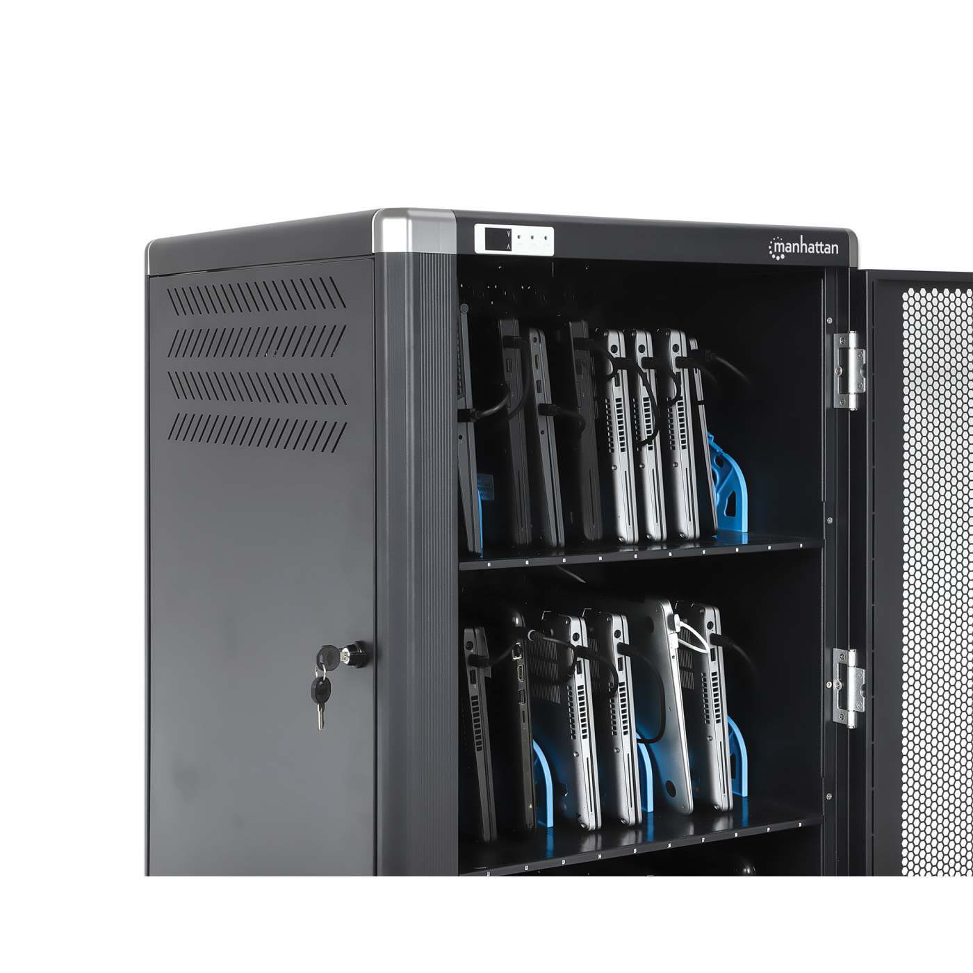 UK 30-Bay AC Charging Cart Image 12
