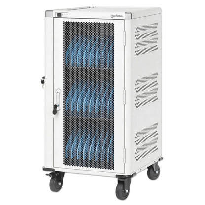 UK 30-Bay AC Charging Cart Image 1