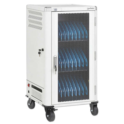 UK 30-Bay AC Charging Cart Image 4
