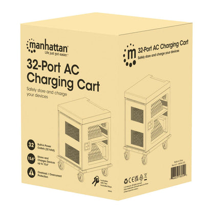 UK 32-Port AC Charging Cart Packaging Image 2