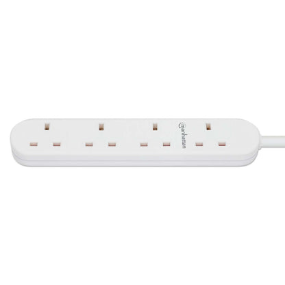 UK Power Strip with 4 Outlets Image 4