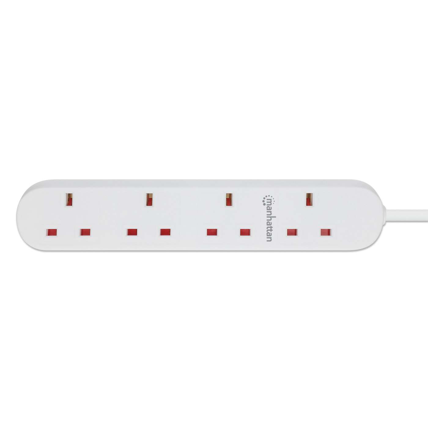 UK Power Strip with 4 Outlets Image 5