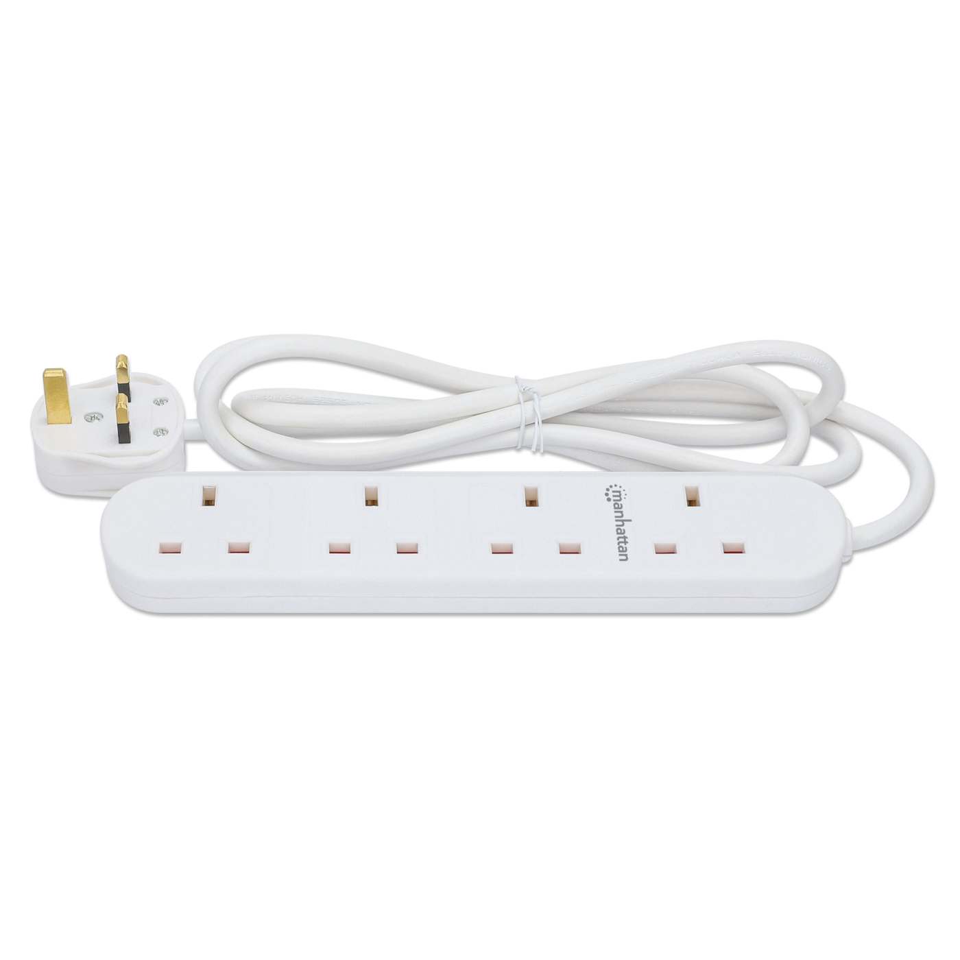 UK Power Strip with 4 Outlets Image 6