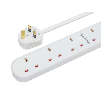 UK Power Strip with 4 Outlets Image 7