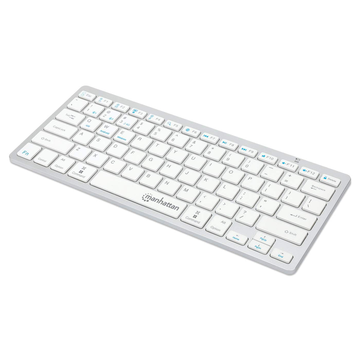 Manhattan Ultra Slim Dual-Mode Wireless Keyboard (180566) – Manhattan ...