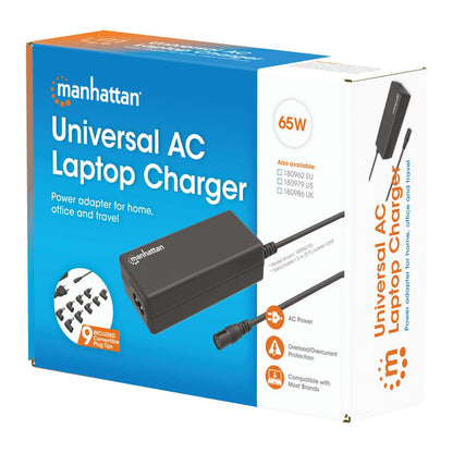 Universal AC Laptop Charger - 65 W Packaging Image 2