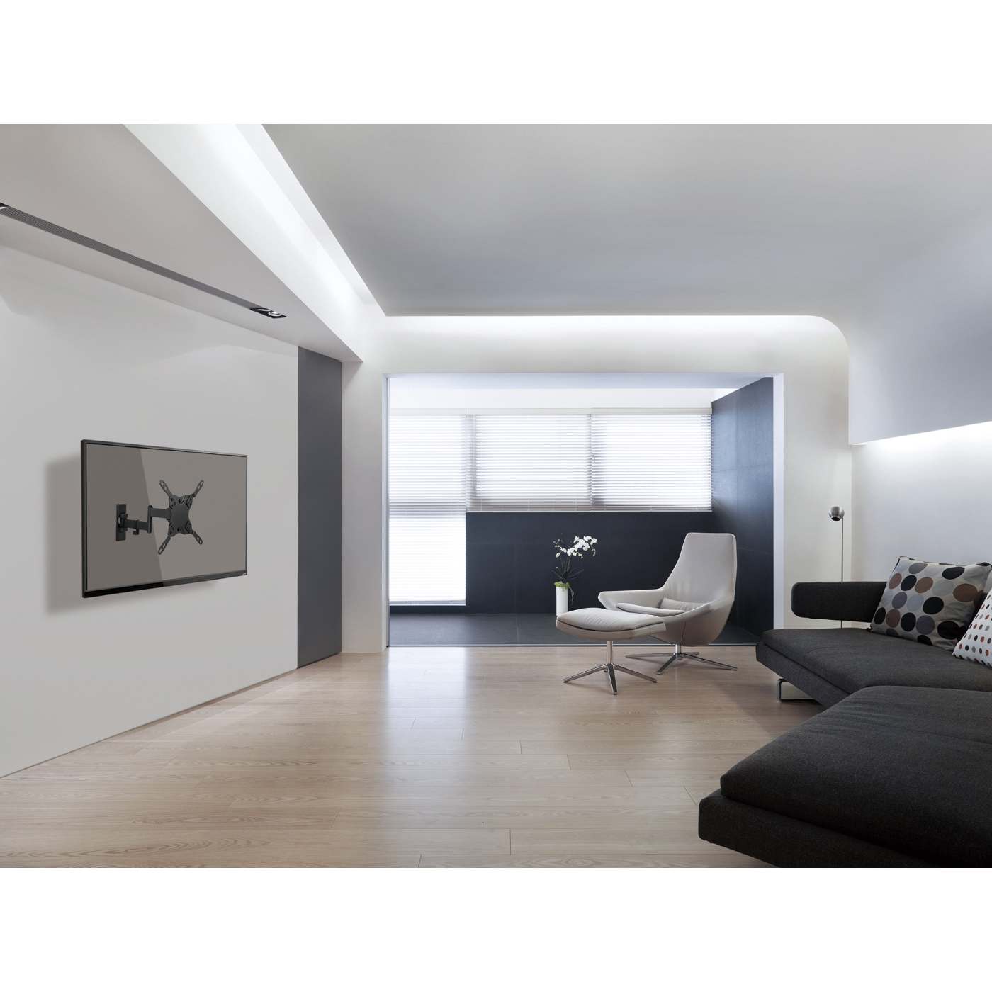 Articulating TV Wall Mount, for 13