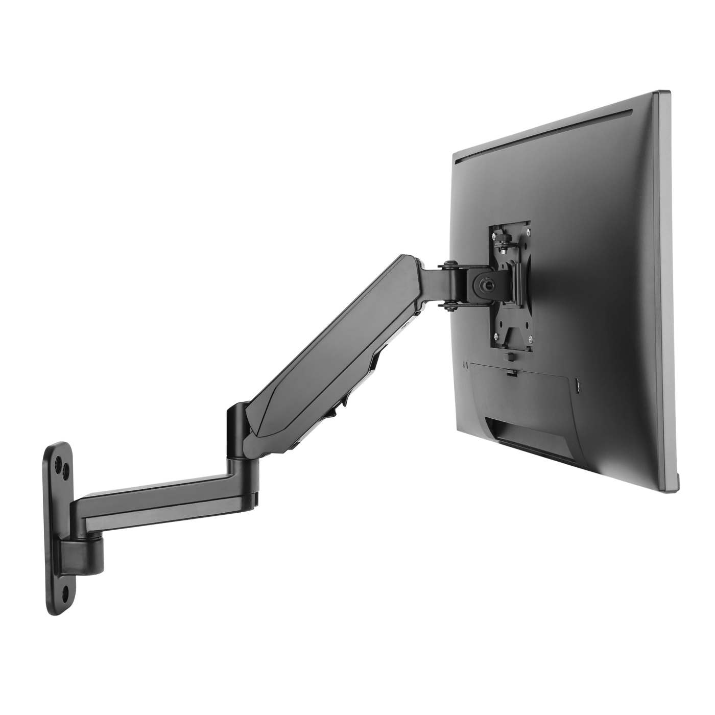 Universal Gas Spring Jointed Arm Monitor Wall Mount 461610 Manhattan Products