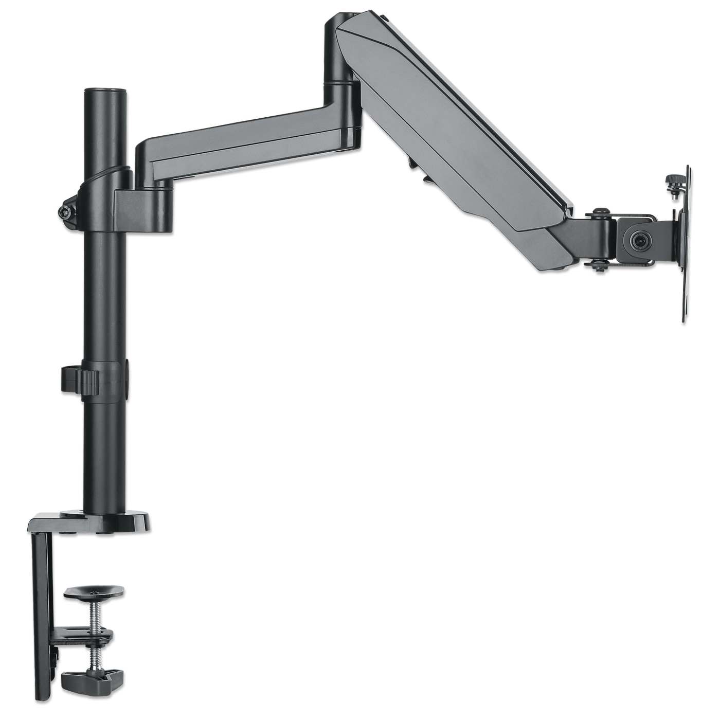 Universal Gas Spring Monitor Mount with Height-Adjustable Arm Image 4