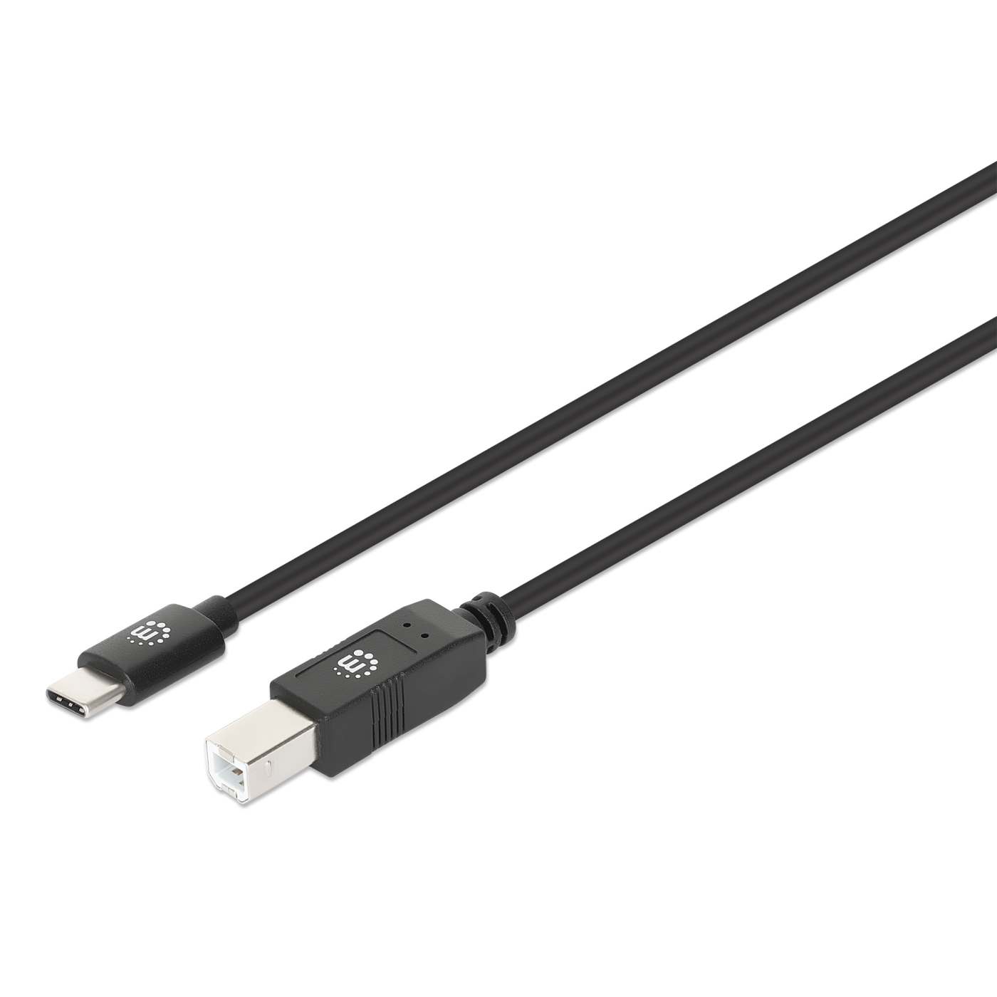 USB 2.0 Type-C to Type-B Cable, 2 m Image 1