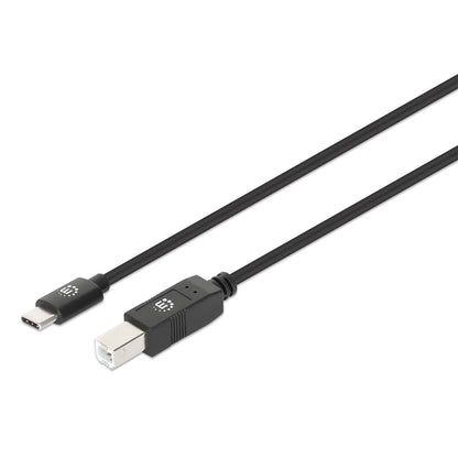 USB 2.0 Type-C to Type-B Cable, 2 m Image 1