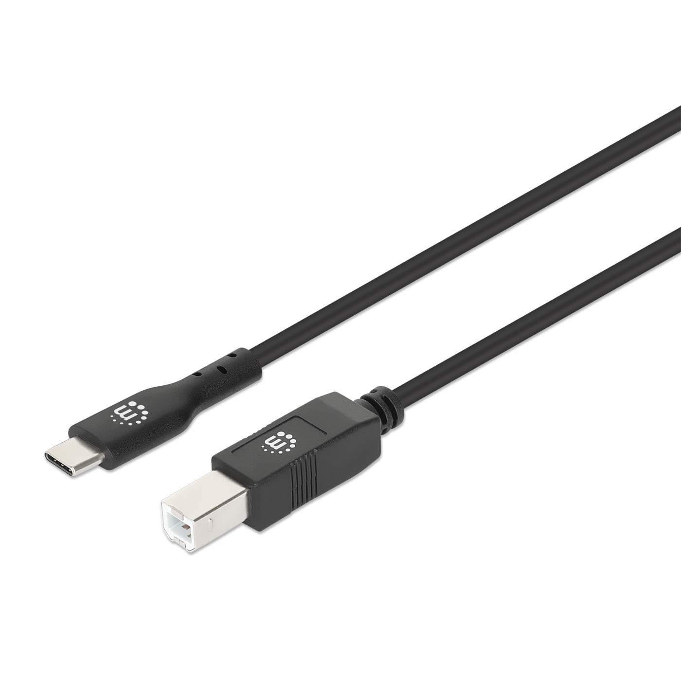 USB 2.0 Type-C to Type-B Cable, 2 m Image 1