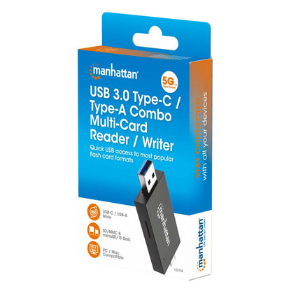 USB 3.0 Type-C / Type-A Combo Multi-Card Reader / Writer Packaging Image 2
