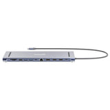 USB-C PD 12-in-1 Triple Monitor 4K Docking Station / Multiport Hub Image 12