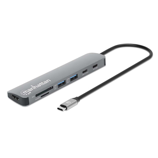 USB-C PD 7-in-1 HDMI 4K Docking Station / Multiport Hub Image 1