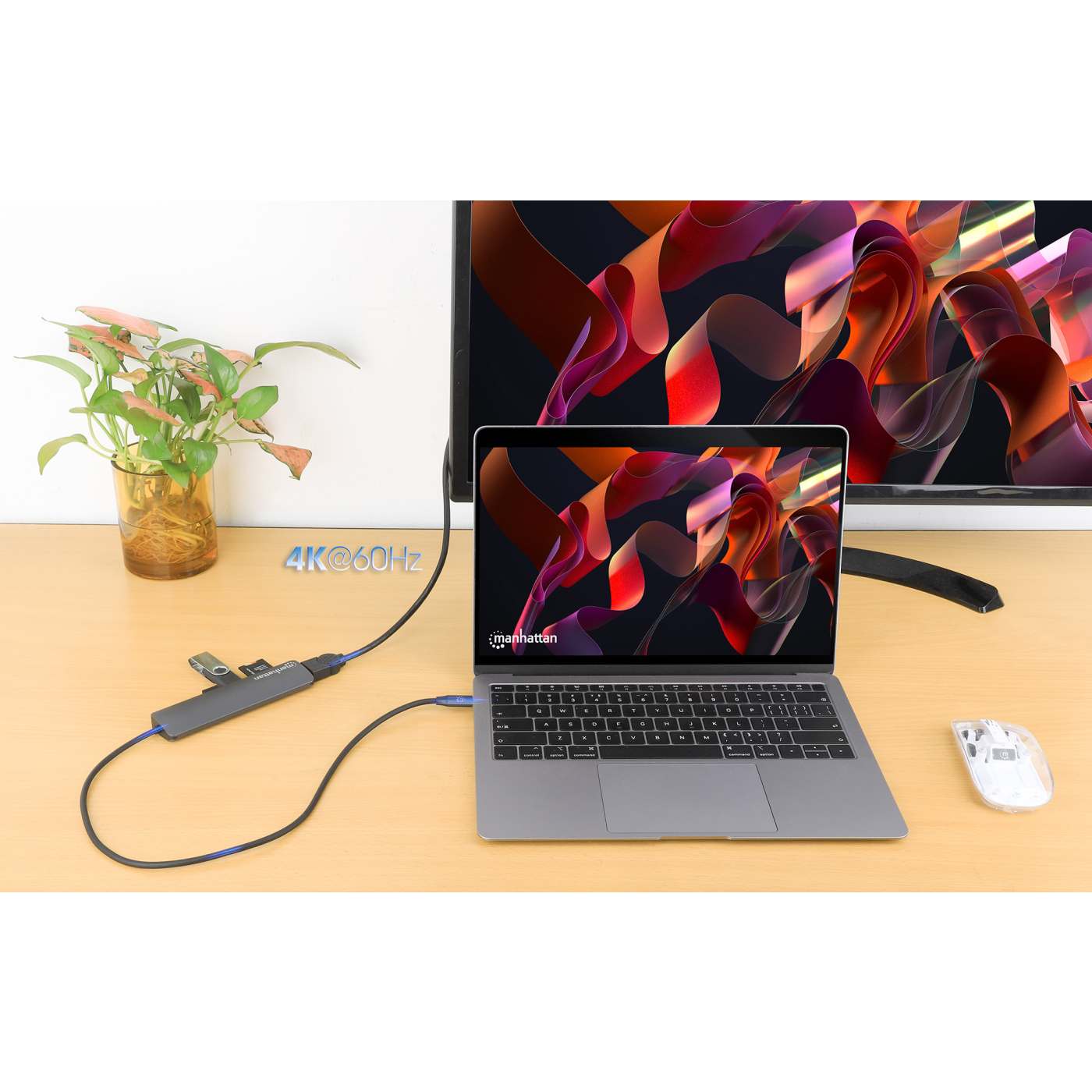 USB-C PD 7-in-1 HDMI 4K Docking Station / Multiport Hub Image 6