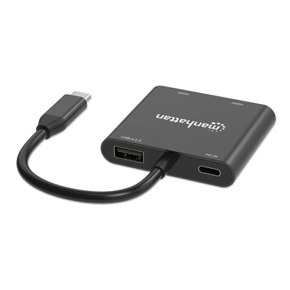 USB-C PD to Dual-HDMI Monitor Adapter for Laptop and Tablet Image 10