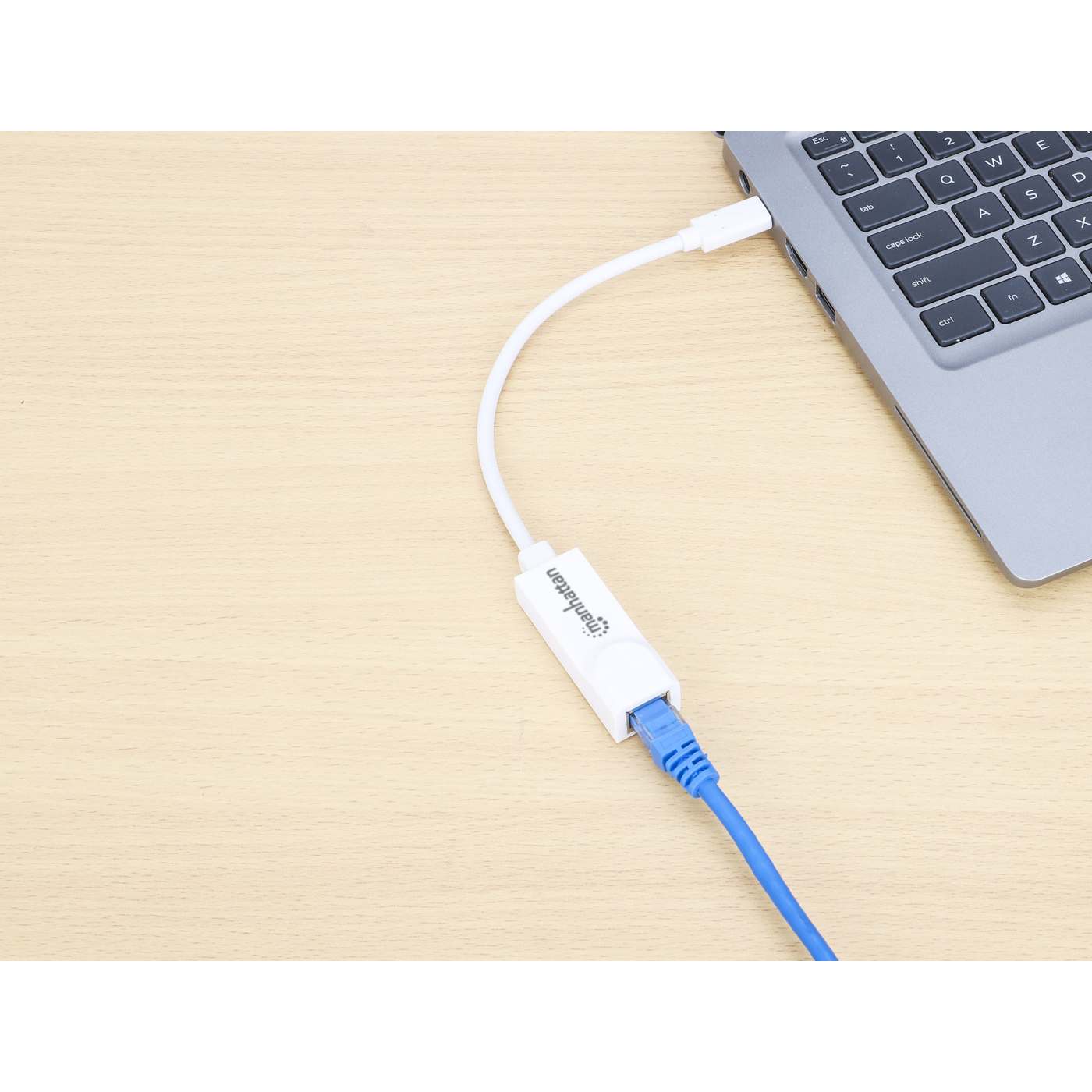 Manhattan USB-C to Gigabit Network Adapter (507585
