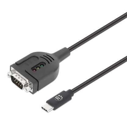 USB-C to Serial DB9 / RS232 Adapter Cable, 1 m (3 ft.) Image 1
