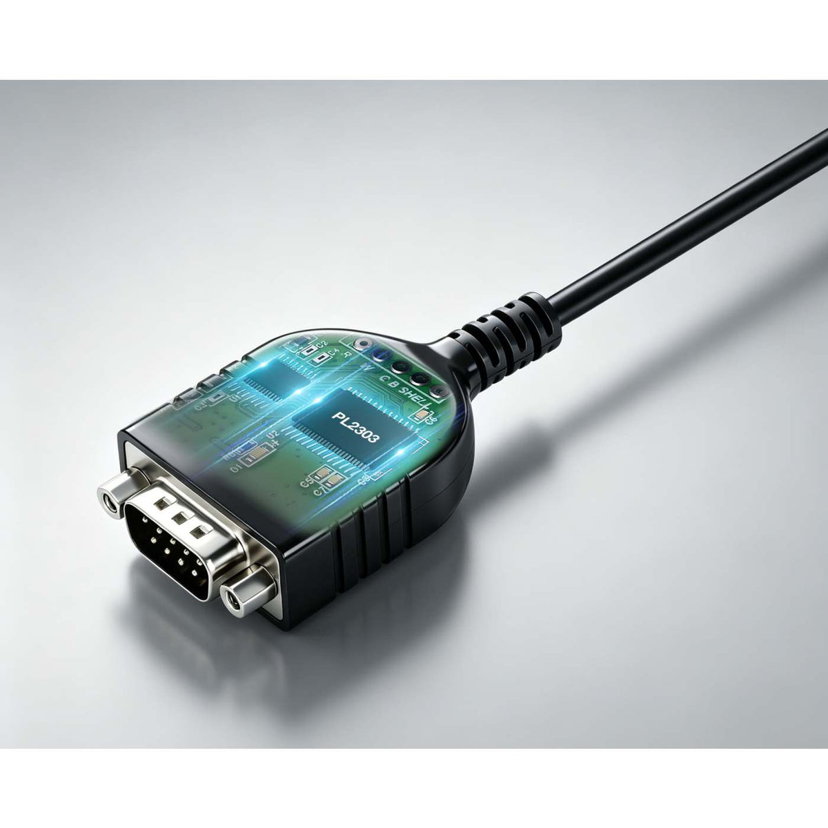 USB-C to Serial DB9 / RS232 Adapter Cable, 1 m (3 ft.) Image 5