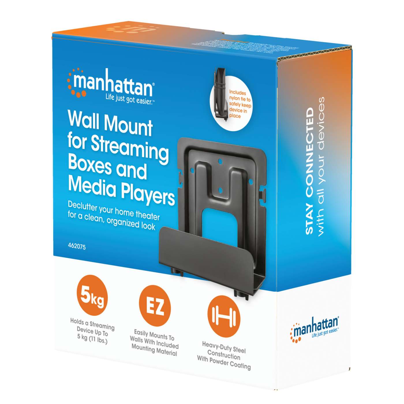 Wall Mount for Streaming Boxes and Media Players Packaging Image 2