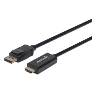 1080p DisplayPort to HDMI Cable Image 1