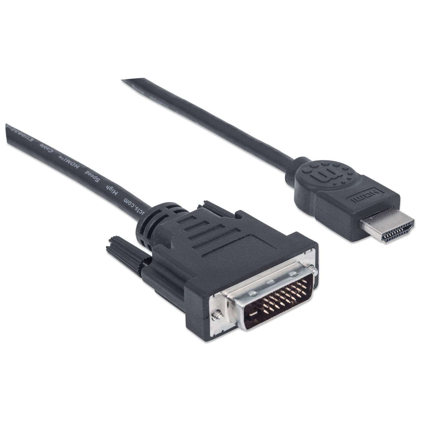 1080p@60Hz HDMI to DVI Adapter Cable Image 2