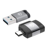 2-Piece Set: USB-C to USB-A & USB-A to USB-C Adapters Image 3