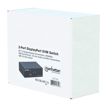 2-Port DisplayPort KVM Switch Packaging Image 2