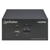 2-Port Dual-Monitor HDMI KVM Switch Image 4