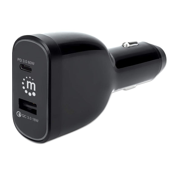 2-Port Power Delivery Car Charger - 78 W Image 1
