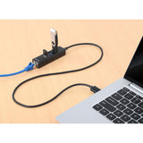3-Port USB 3.0 Type-C/A Combo Hub with Gigabit Ethernet Network Adapter Image 8