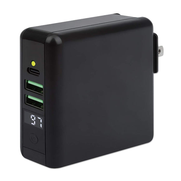 4-in-1 Travel Wall Charger and Powerbank 8,000 mAh Image 1