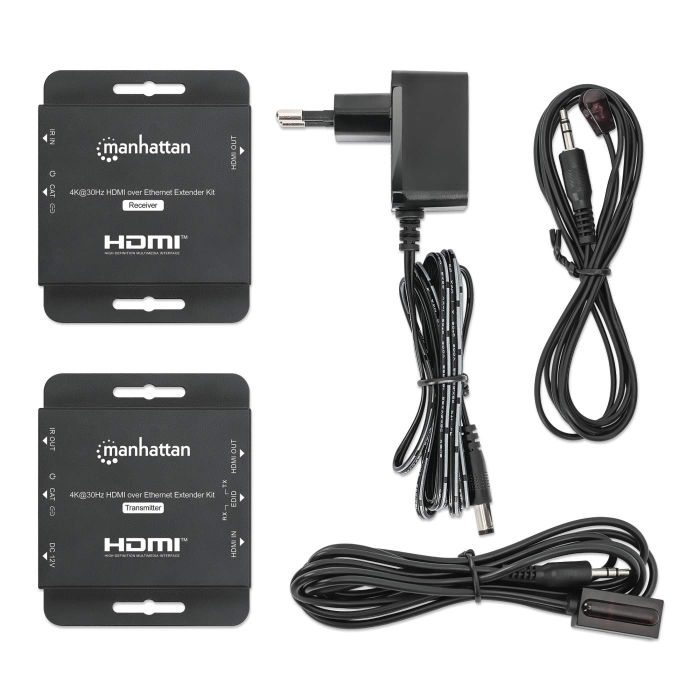Manhattan Kit extensor de HDMI sobre Ethernet (207461)
