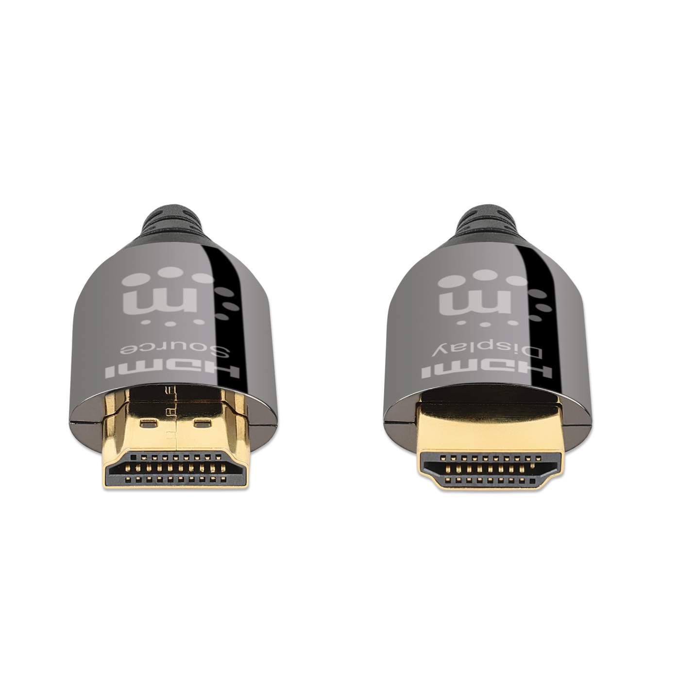 Cable HDMI V2.1 AOC (Active Optical Cable) Fibra Optica Ultra Alta  Velocidad UHS 8K@60Hz 4K@120Hz 4:4:4 48Gbps, A/M-A/M, Negro, 100 Metros -  AISENS®