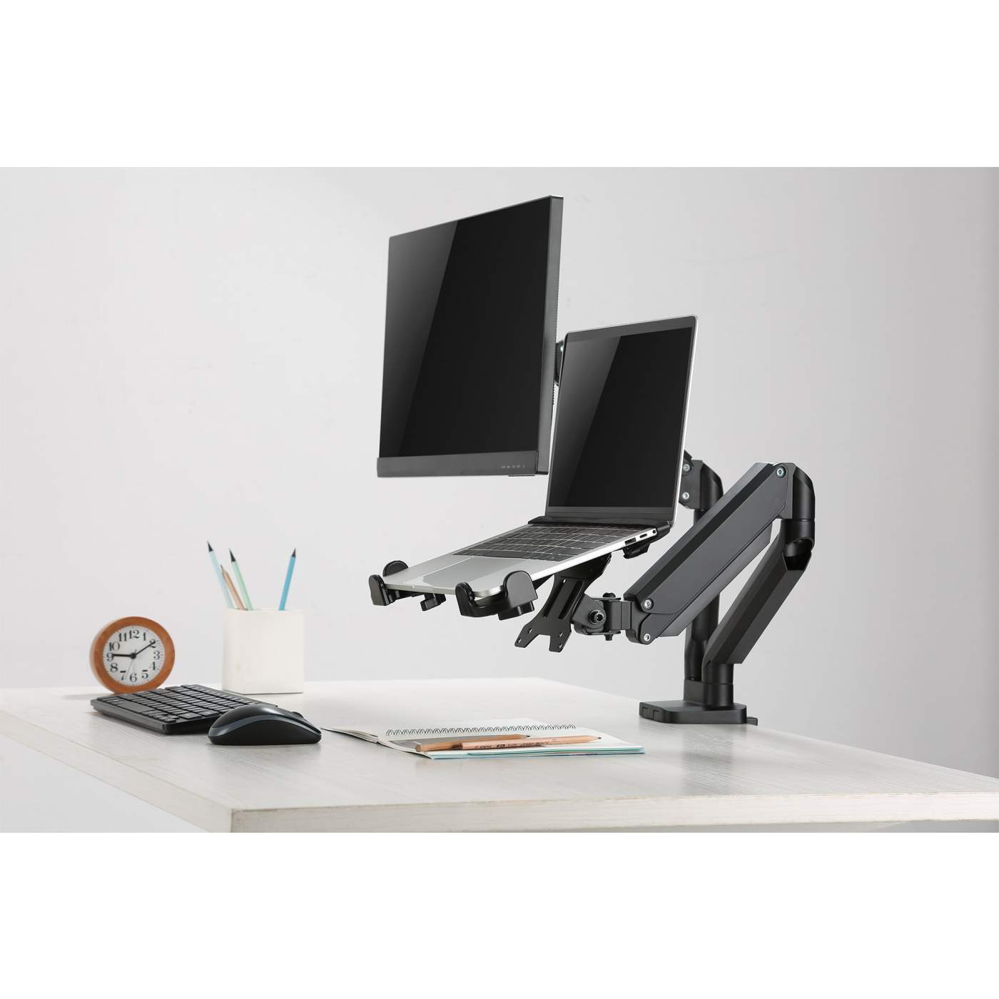 Adjustable VESA Mount Laptop Holder Image 14