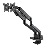 Aluminum Gas Spring Dual Monitor Desk Mount with 8-in-1 Docking Station Image 12