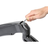 Aluminum Gas Spring Single Monitor Desk Mount Image 7