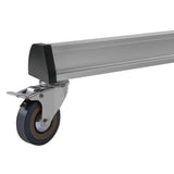 Aluminum Height-Adjustable Multimedia TV Cart Image 12
