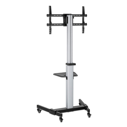 Aluminum Height-Adjustable Multimedia TV Cart Image 6