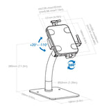 Anti-Theft Desktop Kiosk Stand for Tablet and iPad Image 14