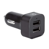 Car Charger with 2 USB Ports and Charging Cable Image 3