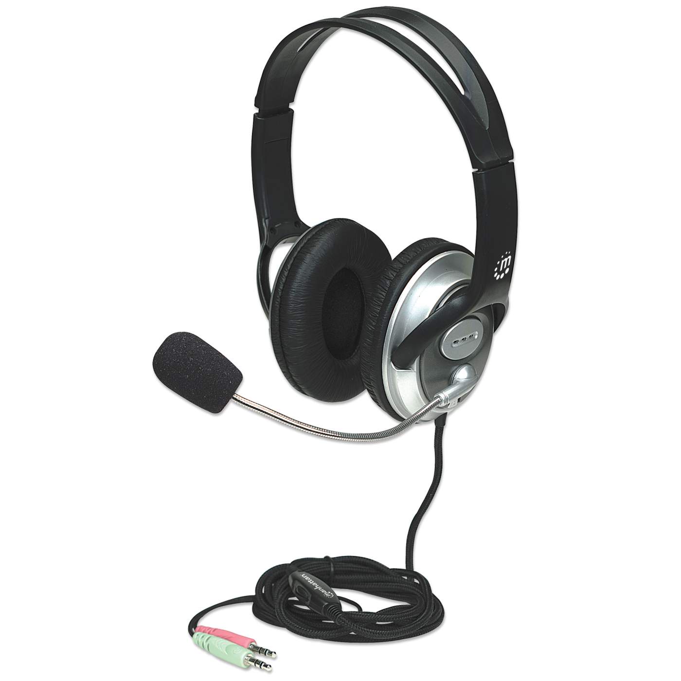 Manhattan Classic Stereo Headset, Over-Ear (175555) – Manhattan