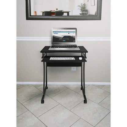 Compact Desk with Slide-out Keyboard Tray Image 11