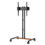 Compact Height-Adjustable TV Cart / Stand Image 1