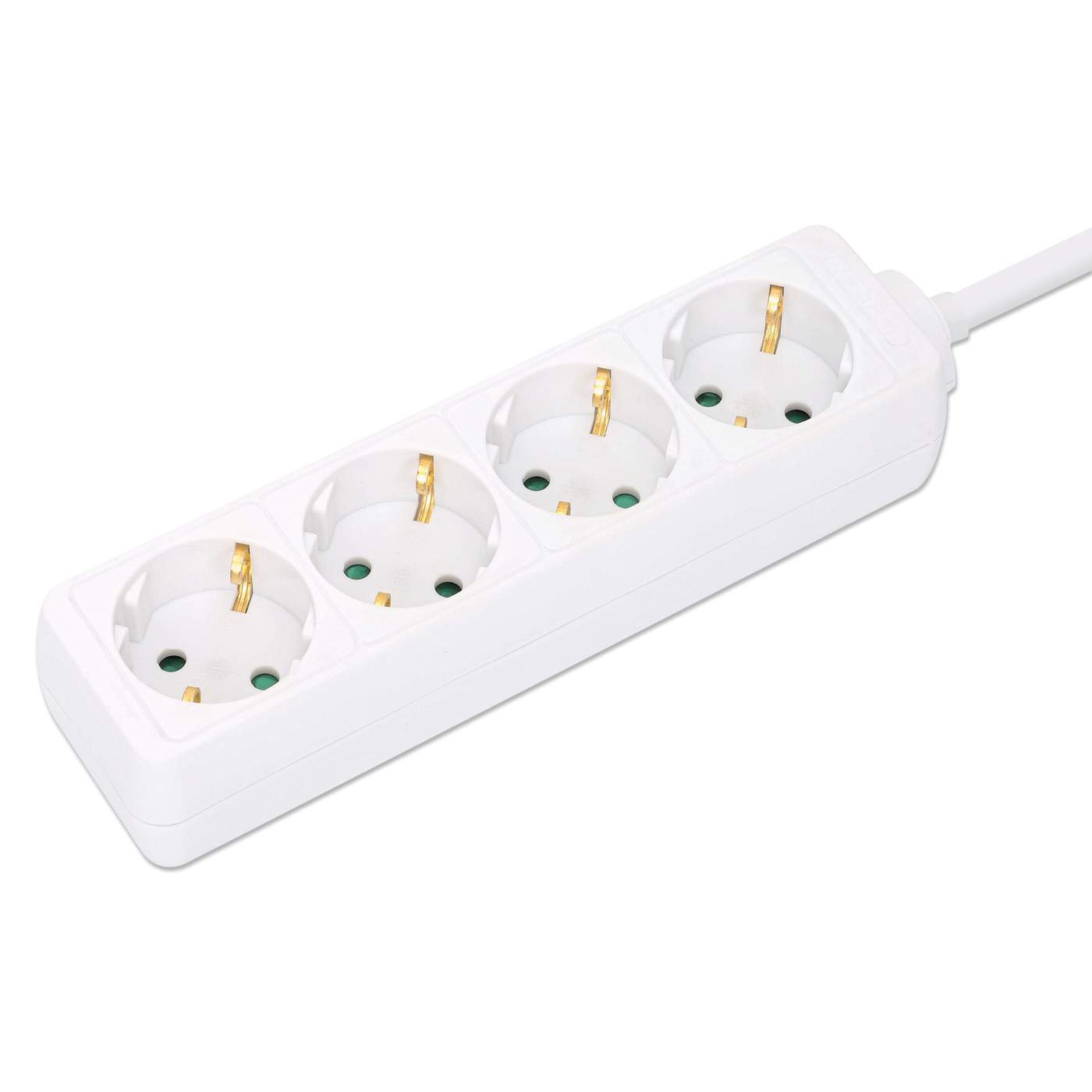 EU Power Strip with 4 Outlets Image 3