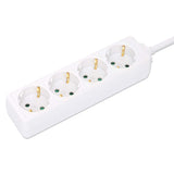 EU Power Strip with 4 Outlets Image 3