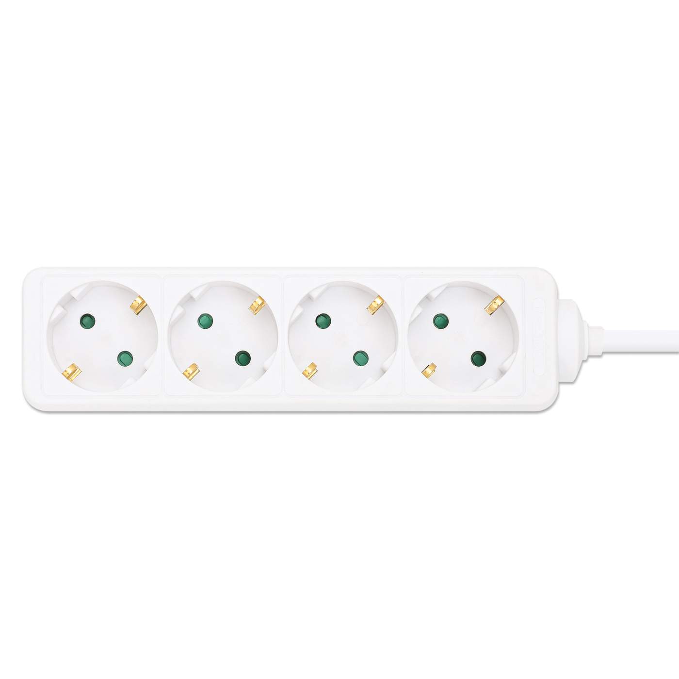 EU Power Strip with 4 Outlets Image 5