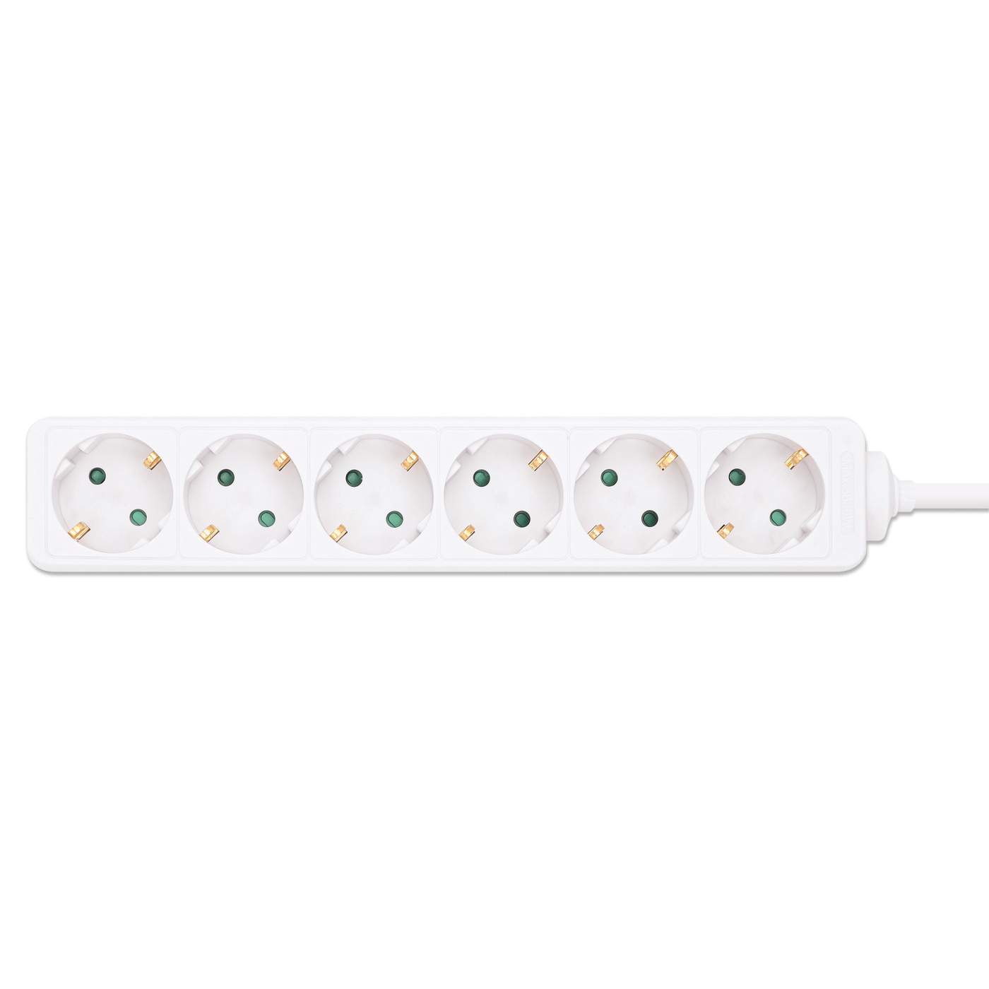 EU Power Strip with 6 Outlets Image 5